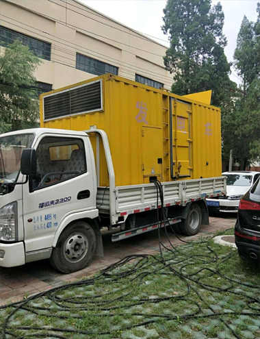 义乌发电车出租-柴油发电机组排烟系统设计要求及其考虑因素
